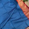 VARNAM- Blue and red semi silk sarees