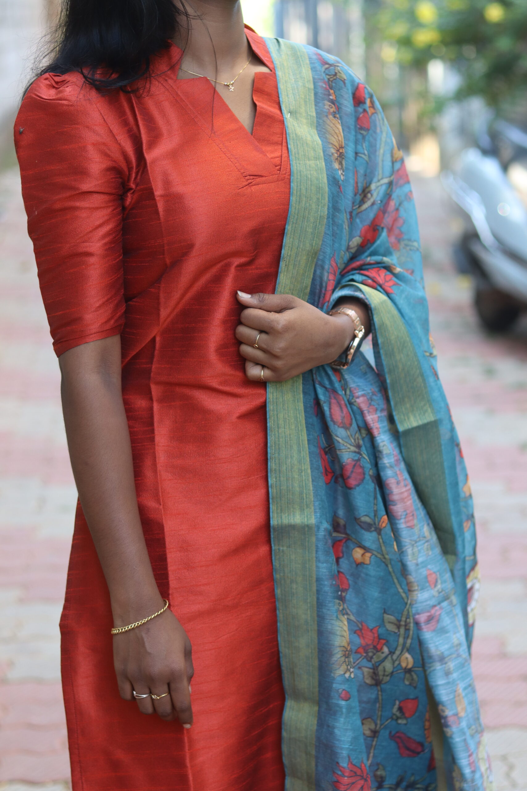 Copper beauty - 3 piece salwar set