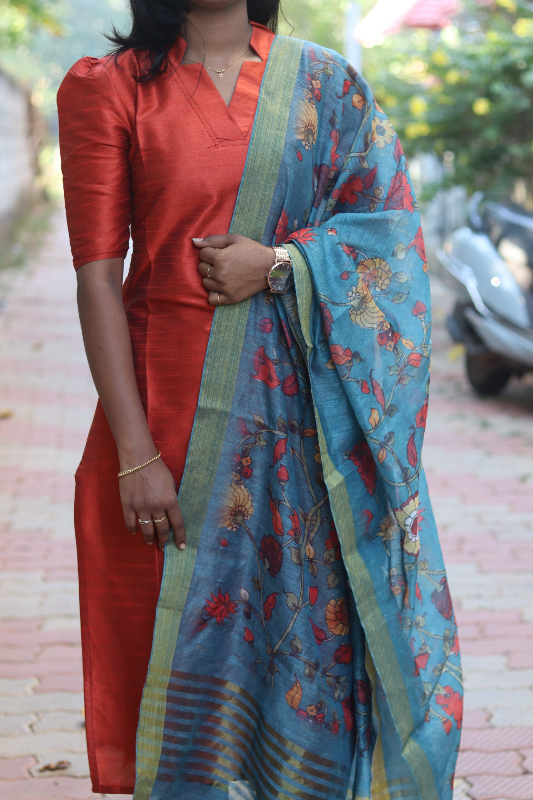 Copper beauty - 3 piece salwar set